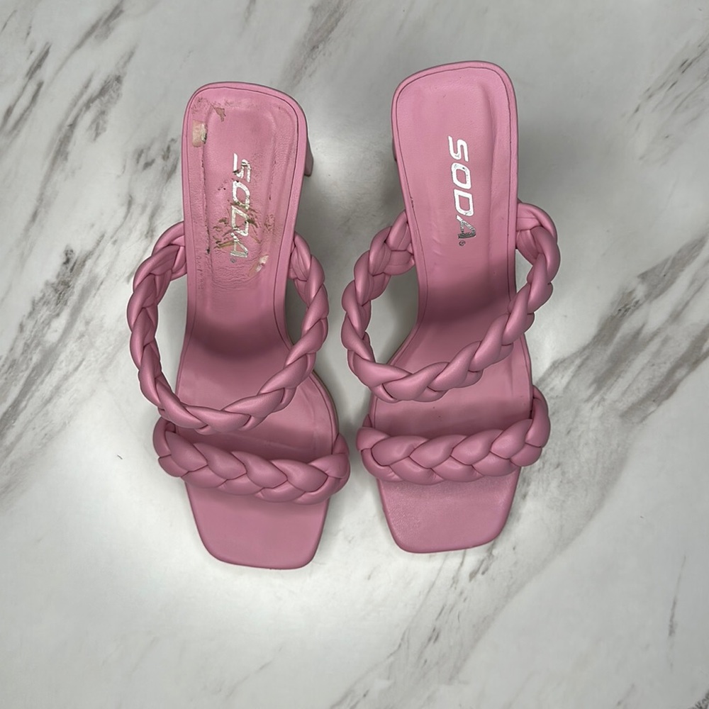 Pink | Soda | Heels | Size 6.5